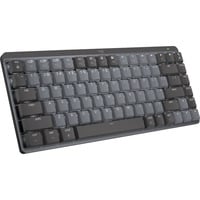 Logitech MX Mechanical Mini voor Mac toetsenbord Donkergrijs, US-International lay-out (QWERTY), Cherry MX-Technologie, 80% (TKL)