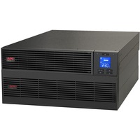 APC Easy-UPS On-Line SRV 6000VA Rail Kit met Externe Batterij, 230V ups Zwart, SRV6KRILRK, Hardwired, Rack Mounted