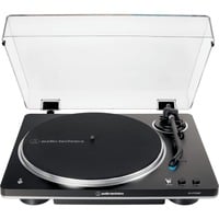 Audio-Technica AT-LP70XBT platenspeler Zwart/zilver, Phono/line-voorversterker, Bluetooth, Volautomatische, Riemaandrijving, 33-1/3 en 45 toeren