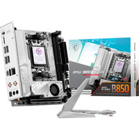 MSI MPG B850I EDGE TI WIFI socket AM5 moederbord RAID, 5Gb-LAN, Wi-Fi 7, BT, Sound, ATX