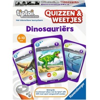 Ravensburger Tiptoi Quizzen & Weetjes: Dinosauriërs Leerspel Nederlands, 1 - 6 spelers, 15 - 20 minuten, Vanaf 6 jaar