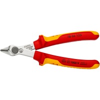 KNIPEX Electronic Super Knips® VDE 78 06 125 elektronica-tang Rood/geel
