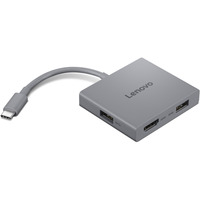 Lenovo USB-C 4 in 1 hub Gen2 usb-hub Grijs