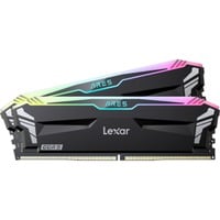 Lexar 32 GB DDR5-6000 Kit werkgeheugen Zwart, LD5BU016G-R6000GDLA, Ares RGB