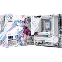 MAXSUN MS-iCraft B860M CROSS socket 1851 moederbord Wit, RAID, 5 Gb-LAN, WLAN, BT, Sound, µATX