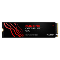 SanDisk Optimus GX 7100, 500 GB SSD Zwart, PCIe 4.0 x4 NVMe 2.0 M.2 2280-S3-M