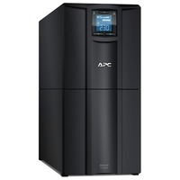 APC Smart-UPS SMC3000I Noodstroomvoeding ups Zwart, 8x C13, 1x C19, Tower, USB, 3000VA