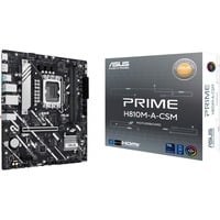 ASUS PRIME H810M-A-CSM socket 1851 moederbord RAID, Gb-LAN, Sound, µATX
