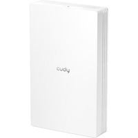 Cudy AX3000 Gigabit Wall-Plate Wi-Fi 6 Access Point Wit, PoE, Cudy Mesh