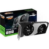INNO3D GeForce RTX 5060 TWIN X2 OC 8GB grafische kaart DLSS 4, 3x DisplayPort, 1x HDMI 2.1