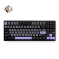 MCHOSE GX87 Ultra: Black Anodic Oxidation Vintage White Aluminum Custom Mechanical toetsenbord Zwart, KTT Vintage White, RGB, Hot swap, Double-Shot PBT, draadloos | Bluetooth | USB-C