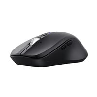 Trust Ferro Draadloze Muis Hyperscrollwiel Zwart, 1000-3200 Dpi, 2.4G Hz, 2x Bluetooth, Stille Knoppen