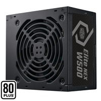 Cooler Master Elite NEX W500 230V, 500 Watt voeding  Zwart, 2x PCIe