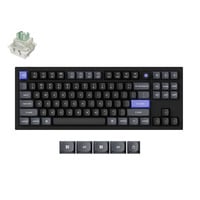 Keychron Q3 HE 8K Magnetic Switch Keyboard, toetsenbord Zwart, US lay-out, Keychron Ultra-Fast Lime, 80% (TKL), RGB, Hot swap, 8K