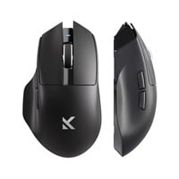 MCHOSE G7 gaming muis Zwart, 12.000 DPI, 2.4 GHz / Bluetooth / USB-C