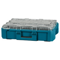 Makita Maktrak Organizer Medium P-91045 gereedschapsbox Blauw/zwart