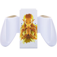 PowerA Joy-Con Comfort Grip for Nintendo Switch - Princess Zelda bevestiging Wit