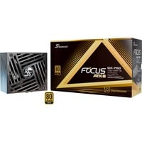 Seasonic FOCUS GX ATX3.0, 750W voeding  Zwart, 1x 12VHPWR, 2x PCIe, kabelmanagement