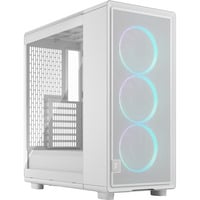 Fractal Design Epoch RGB midi tower behuizing Wit | 2x USB-A | 1x USB-C | RGB | Tempered Glass