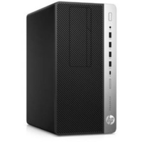 HP ProDesk 600 G5 MT Refurbished pc-systeem Zwart/zilver | Core i3-9100 | UHD Graphics 630 | 8 GB | 256 GB SSD