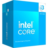 Intel® Core i3-14100, 3,5 GHz (4,7 GHz Turbo Boost) socket 1700 processor "Raptor Lake-S", Boxed