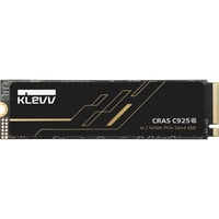 KLEVV CRAS C925G 1 TB SSD Zwart, MZ-V9P2T0BW, PCIe Gen 4.0 x4, NVMe 2.0