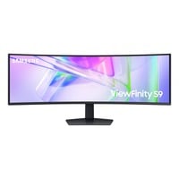 Samsung ViewFinity S9 S95UC 49" Curved UltraWide monitor Zwart, 2x HDMI, DisplayPort, 3x USB-A, USB-B, USB-C, RJ-45