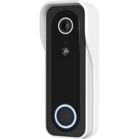Trust DOORCAM-3000 Slimme WiFi deurbelcamera Wit/zwart, 2.4 GHz wifi