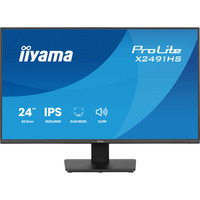 iiyama ProLite X2491HS-B1 23.8" monitor Zwart, 120 Hz, HDMI, DisplayPort, Audio