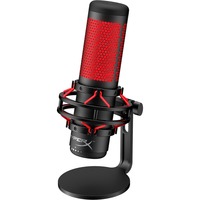 HyperX QuadCast microfoon Zwart/rood