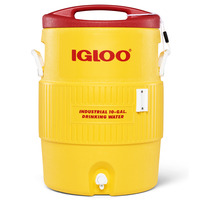 Igloo 400 Series Barrel 10 Gallon, 37,85 liter drankdispenser Geel/rood