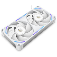 NZXT F240X RGB case fans Wit, 2 stuks, 240 x 120 x 30 mm, PWM