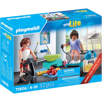 PLAYMOBIL My Life - Fitnesstraining Constructiespeelgoed 71806