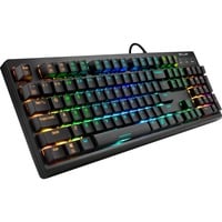 Sharkoon SKILLER SGK30 Blue, gaming toetsenbord Zwart, US lay-out, Huano Blue, RGB leds
