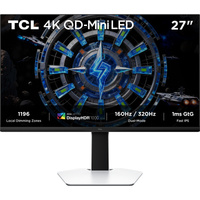 TCL 27C2A 27" 4K Ultra HD gaming monitor Wit, 1x DisplayPort, 2x HDMI, 160 Hz