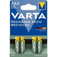 Varta AAA (Micro/HR03) oplaadbare batterij 4 stuks