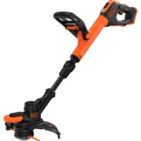 BLACK+DECKER 18V grastrimmer met 2 messen zonder accu Zwart/oranje, 25 cm, accu en oplader niet inbegrepen