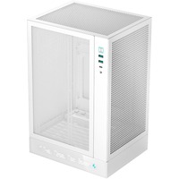 DeepCool CH170 DIGITAL mini tower behuizing Wit | 2x USB-A | 1x USB-C