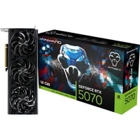 Gainward GeForce RTX 5070 Python III grafische kaart DLSS 4, 3x DisplayPort, 1x HDMI 2.1