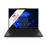 Lenovo ThinkPad L16 Gen 2 Intel (21SA004UMH) 16"  laptop Zwart | Core Ultra 7 255U | Intel Graphics | 32 GB | 1 TB SSD
