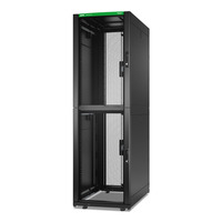 APC NetShelter SX, Server Rack Enclosure, Colocation, 2 x 20U Zwart/groen, 600W x 1070D mm, AR3200B2