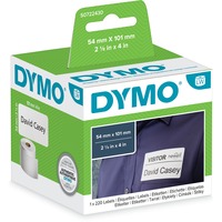 Dymo LW verzend- en naambadge-etiketten, 54 mm x 101 mm label 