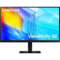 SAMSUNG ViewFinity S8 S80D 68.6" 4K UHD monitor Zwart, DisplayPort, HDMI, USB