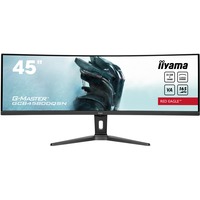 iiyama G-Master Red Eagle GCB4580DQSN-B1 45" Curved UltraWide gaming monitor Zwart, HDMI, DisplayPort, USB, RJ45 (LAN), Audio, AMD Free-Sync