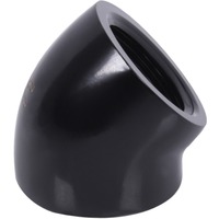 Alphacool Eiszapfen L-Verbinder 45° bk verbinding Zwart