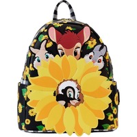  Bambi Sunflower Friends Mini Backpack, 26 cm rugzak Zwart/geel