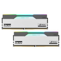 KLEVV CRAS V RGB ROG 32 GB DDR5-6200 (2x 16 GB) werkgeheugen Wit, KD5AGUA80-62B320P, XMP, EXPO