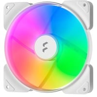 Fractal Design Aspect 14 RGB PWM White Frame case fan Wit, 4-pins PWM fan aansluiting