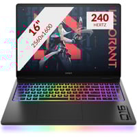 HP OMEN MAX 16-ah0030nd (B8GK6EA) 16" gaming laptop Zwart | Ultra 9 275HX | RTX 5080 | 32 GB | 2 TB SSD | OLED | 240 Hz