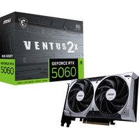 MSI GeForce RTX 5060 8G VENTUS 2X OC grafische kaart 3x DisplayPort, 1x HDMI